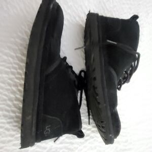 Ugg black Lace Up Boots Sz 9